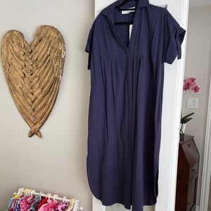 Pink Martini Navy Maxi Dress